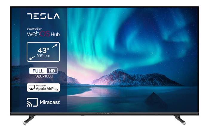TV Tesla 43E645BFW 43'' Smart Full HD