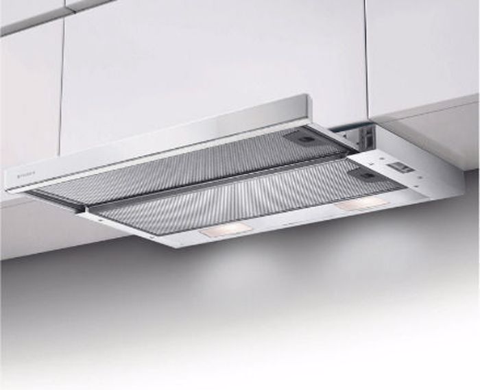 Aporrofitiras Suromenos Faber Flexa NG Glass W A60 Lefko 60 cm D