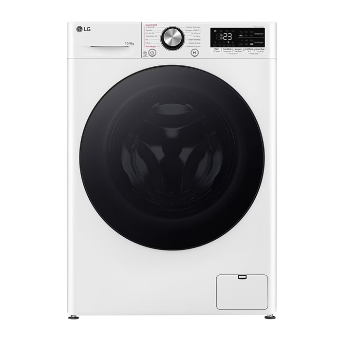 LG D4R7010TSWB (Pluntirio-Stegotirio Rouxon 10kg/6kg 1400 Strofes me Atmo)