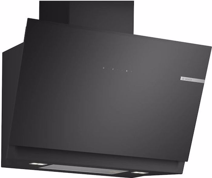 Aporrofitiras Tzaki Bosch DWK81AN60 Clear Glass Black 80 cm A+