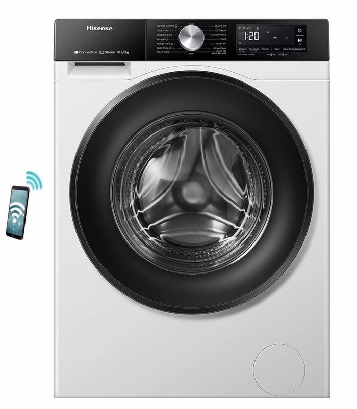 Pluntirio - Stegotirio Rouxon Hisense WD3S1043BW3 10.5 kg/6 kg A/D