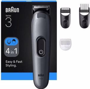 Σετ Περιποίησης Γενειάδας/Μαλλιών Braun 4 σε 1 AIO3500