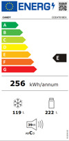 ΨΥΓΕΙΟΚΑΤΑΨΥΚΤΗΣ CNCQ4T618EX CANDY Total NoFrost Υ185xΠ59.5xΒ65.8εκ. Inox PsuGIOKATAPsuKTIS CNCQ4T618EX CANDY Total NoFrost u185xP59.5xB65.8ek. Inox