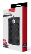 ΠΟΛΥΠΡΙΖΟ ΑΣΦΑΛΕΙΑΣ PT-995 8x SCHUKO 16A POWERTECH POLuPRIZO ASFALEIAS PT-995 8x SCHUKO 16A POWERTECH