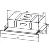 Muhler АМК 400 Συρόμενος Απορροφητήρας 60cm Inox Muhler АМК 400 Suromenos Aporrofitiras 60cm Inox