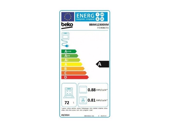  BEKO BBIM 12300 XM FOuRNOS ANO PAGOu 72LT