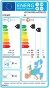 HISENSE A/C HB25XU0BG/AS25XU00W UNI HB 9.000BTU (ESOT.-EXOT.)