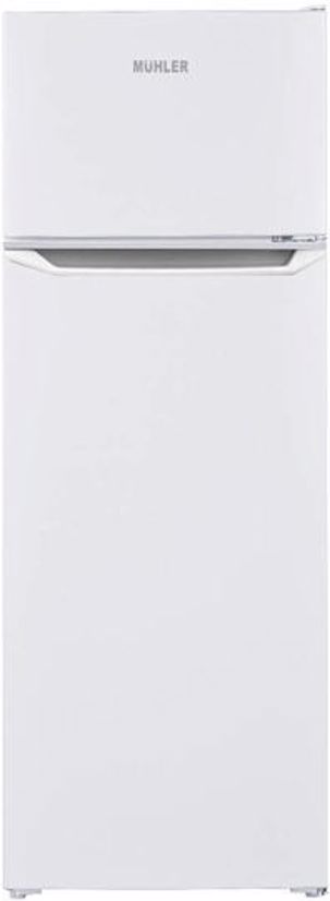 Muhler SUF166WE Δίπορτο Ψυγείο 248lt Υ165.5xΠ55xΒ58cm Λευκό