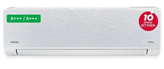 Toyotomi Gosai Klimatistiko Inverter 12000 BTU A+++/A+++me Ionisti kai WiFi Whisper White