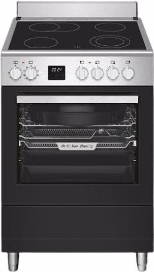 ΚΟΥΖΙΝΑ HYUNDAI HCVR24S-6060V/AN ΑΝΘΡΑΚΙ