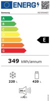 Samsung Ψυγείο Ντουλάπα 640lt Total NoFrost Υ178.4xΠ91.2xΒ72.6εκ. Inox RS70F64KETEF Samsung Psugio Ntoulapa 640lt Total NoFrost u178.4xP91.2xB72.6ek. Inox RS70F64KETEF
