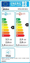A/C 12000 btu ΦΟΡΗΤΟ MPPDB-12HRN7-QB6 MIDEA A/C 12000 btu FORITO MPPDB-12HRN7-QB6 MIDEA