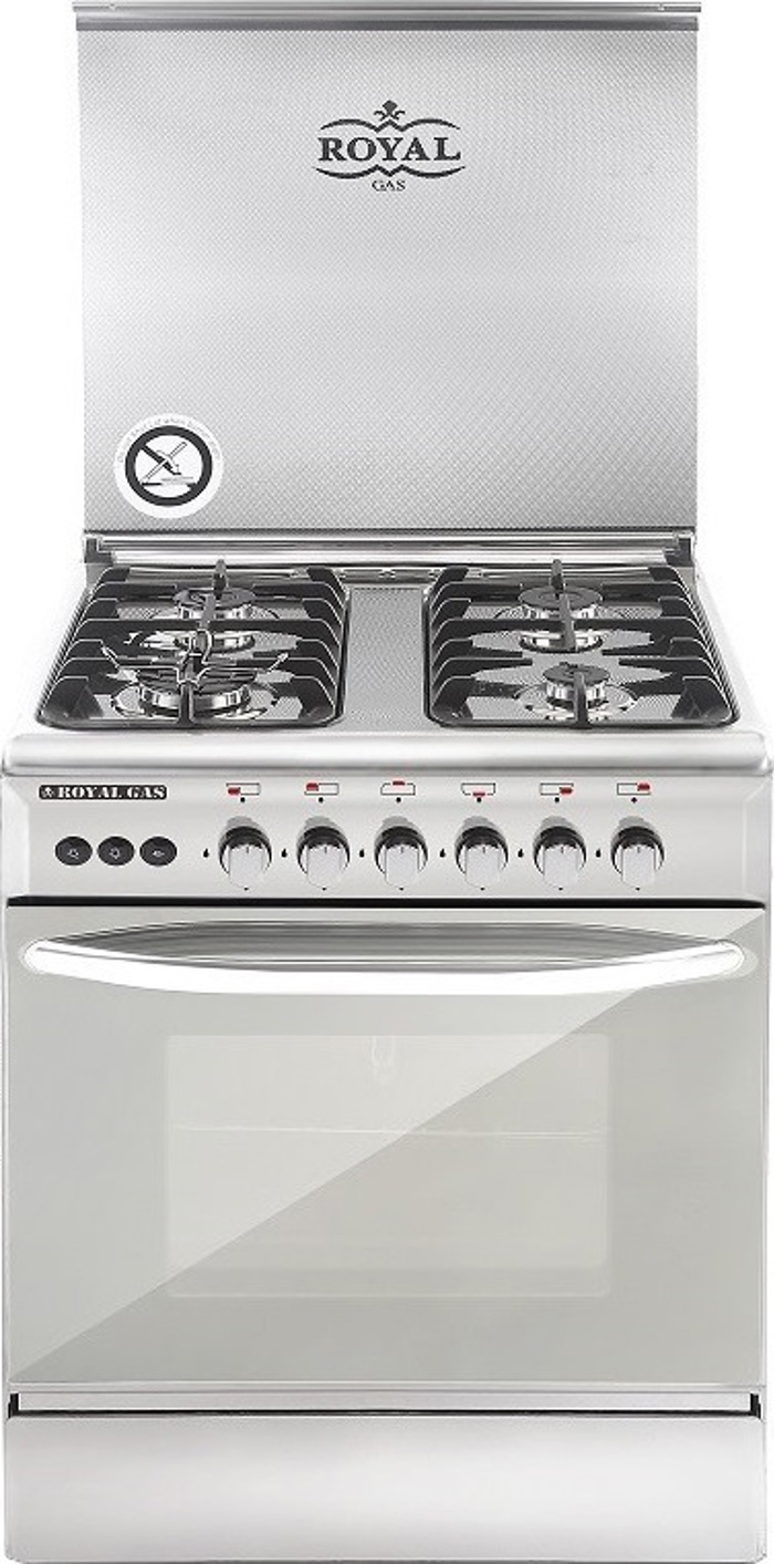 Din Gas Royal 9604 SF Kouzina ugaeriou 68lt me Esties ugaeriou P60ek. Inox