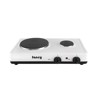 Epitrapezia ilektriki estia 2 zonon (1500w/450w) Fancy 0011 lefki