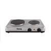 Epitrapezia ilektriki estia 2 zonon (2000w/1000w) Fancy 0025 inox