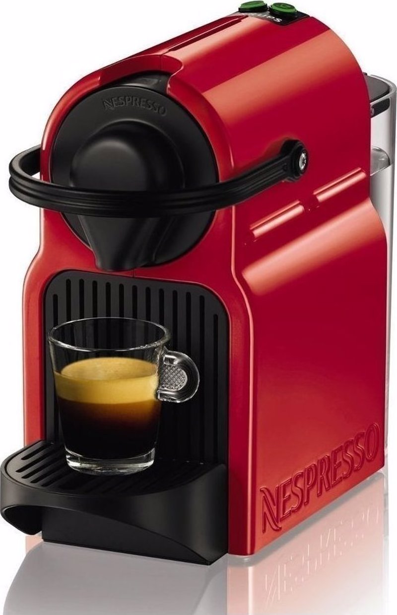 Krups XN1005S Inissia Ruby Red Original Line Μηχανή Nespresso XN1005S