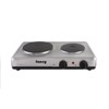 Epitrapezia ilektriki estia 2 zonon (1500w/1000w) Fancy 0200 inox