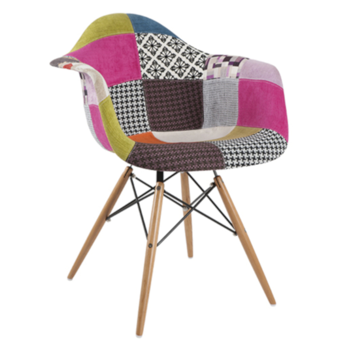 Poluthrona Varossi Quadra Wood Patchwork 1