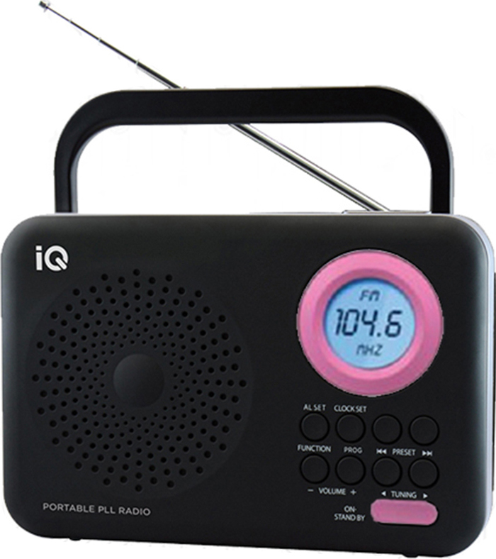 IQ PR-138 Black/Pink (Radiofono psifiako)