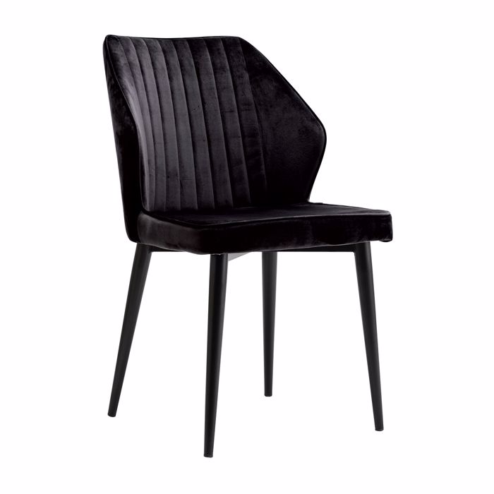 Varossi Rihanna Mavro 300-299 (Karekla Trapezarias 84x49x61cm)