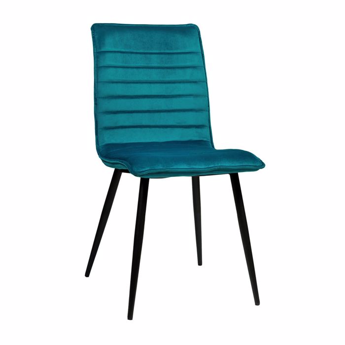 Varossi Roberta Petrol 300-301  (Karekla Trapezarias 90x45x58cm)