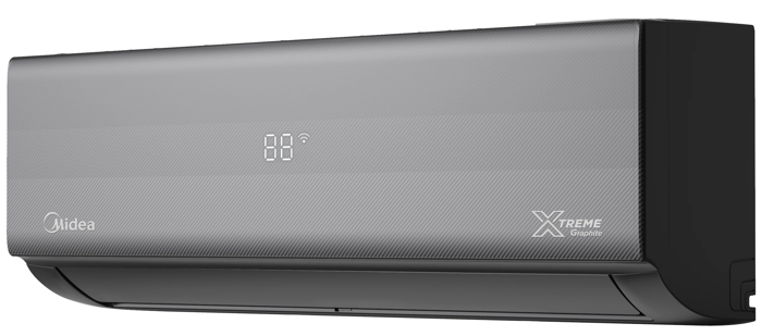 Midea Xtreme Graphite AG16Graph-09N8D0-I/09N8D0-O (A/C 9000 BTU me Super Ionisti & WiFi)