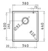 Pyramis Tetragon 1B 070065411 (upokathimenos Neroxutis apo Sunthetiko Ganiti M38xP40cm)