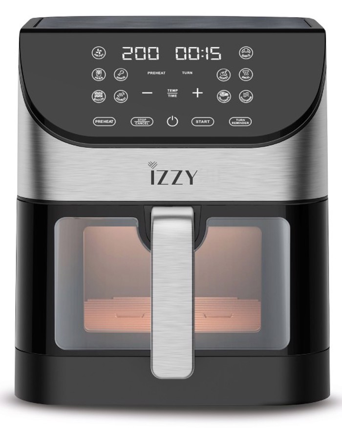 Izzy IZ-8217 Air Fryer Digital 224902 (Friteza Aeros 6lt) - Doro 30tmx Antikollitika Xartia 1 Xrisis