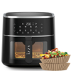 Izzy IZ-8218 Digital XL Food Control 224902 (Φριτέζα Αέρος 8.2lt) - Δώρο 30τμχ Αντικολλητικά Χαρτιά 1 Χρήσης Izzy IZ-8218 Digital XL Food Control 224902 (Friteza Aeros 8.2lt) - Doro 30tmx Antikollitika Xartia 1 Xrisis