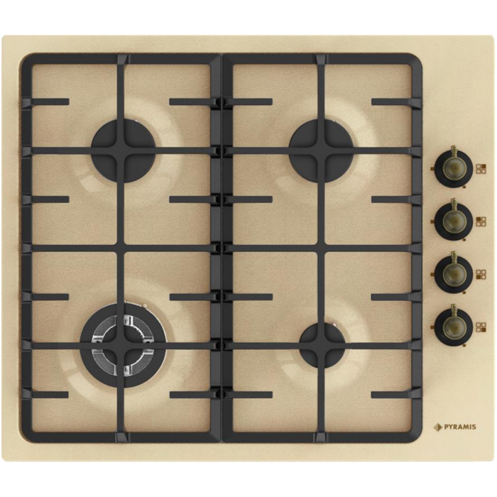 Pyramis 733071 Roustik Beige Metal 030062301 (Aftonomi Estia Aeriou 4 Zonon 60cm)