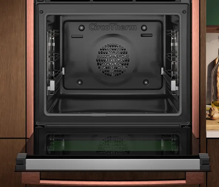 Neff B29CR7KY0 + Z9060AY0 Anthracite Grey (Entoixizomenos Fournos me Purolusi 71lt)