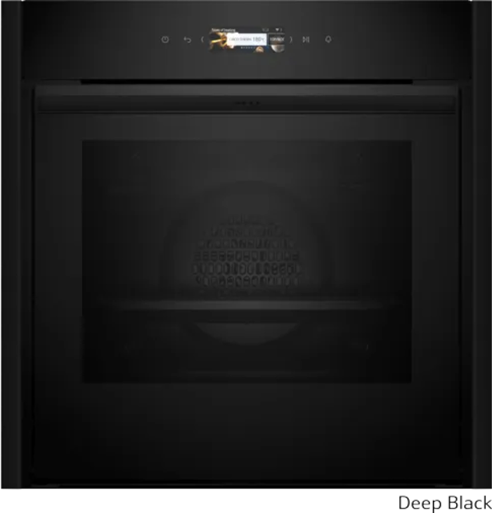 Neff B59CR31Y0 + Z9060DY0 Deep Black (Entoixizomenos Fournos 71lt)