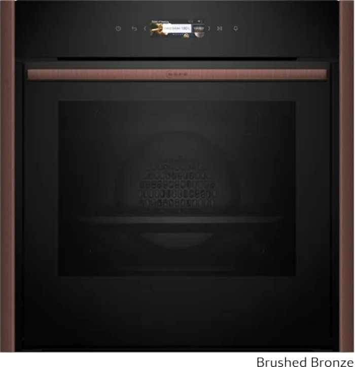 Neff B59CR31Y0 + Z9060BY0 Brushed Bronze (Entoixizomenos Fournos 71lt)
