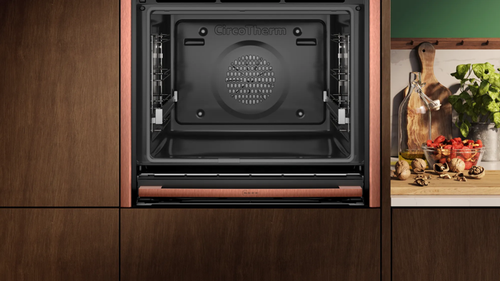 Neff B69CS7MY0 + Z9060DY0 Deep Black (Entoixizomenos Fournos me Purolusi 71lt)
