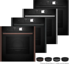 Neff B69FY5CY0 + Z9060AY0 Anthracite Grey (Entoixizomenos Fournos Atmou 71lt)