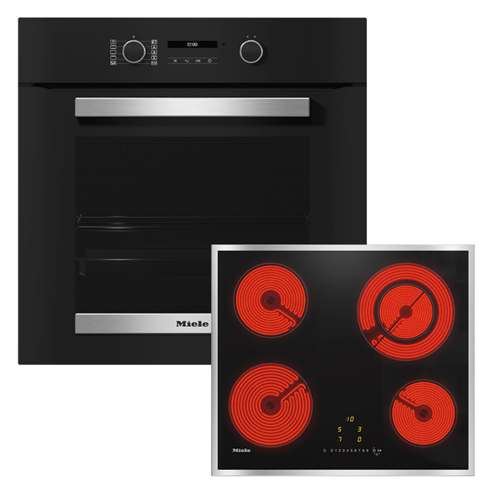 Miele H 2465 B Active + KM6520 FR (Entoixizomeno Set ano Paggou)