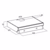 Cata F-2260WH Aporrofitiras Eleftheros 60cm
