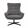Varossi Twin Γκρι 300-354 Πολυθρόνα Εσωτερικού Χώρου 83 x 89 x 99cm Varossi Twin Ggri 300-354 Poluthrona Esoterikou Xorou 83 x 89 x 99cm