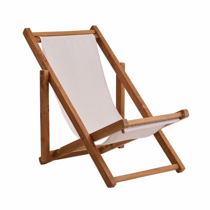 Varossi Luna Fusiko me Bez Pani 901-018 Sezlongg 62 x 87-94 x 78.5-88cm