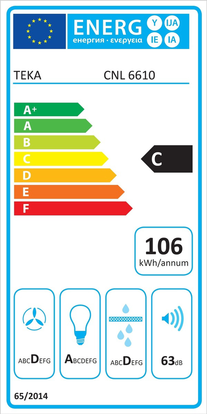 Teka CNL 6610 (Aporrofitiras Suromenos inox 60cm)