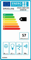 Davoline Strong Cement 60 Aporrofitiras Kaminada Toixou 60cm