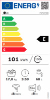 LG F1P1CY2W (Pluntirio Rouxon 17 Kilon 1100 Strofon me Atmo & Wi-Fi)