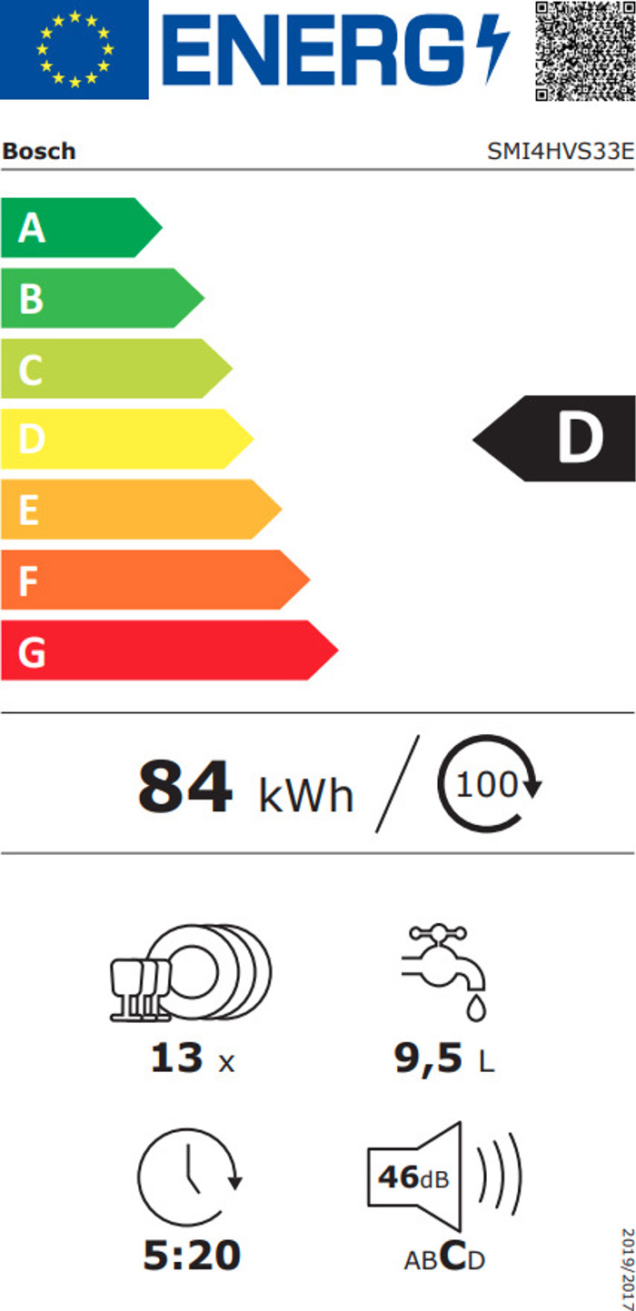 Bosch Plus SMI4HVS33E (Entoixizomeno Pluntirio Piaton 60cm) 5 ETIS EGuISI
