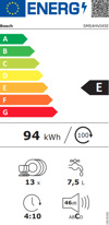 Bosch Plus SMS4HVI45E (Elefthero Pluntirio Piaton 60cm)  5 ETIS EGuISI