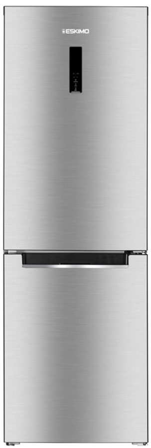 Eskimo ES RBF334E194IN Ψυγειοκαταψύκτης No Frost 195x60x68.5cm - 4 ΕΤΗ ΕΓΓΥΗΣΗ