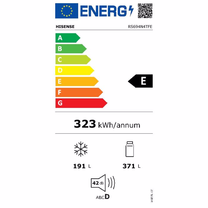 Hisense RS694N4TFE (Psugio Ntoulapa 179.3x90.8x68.9cm) - 5 ETIS EGuISI