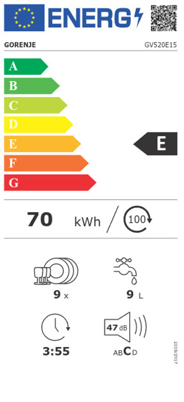 Gorenje GV520E15 (Pliros Entoixizomeno Pluntirio Piaton 45cm) - 4 ETIS EGuISI