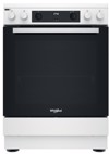 Whirlpool WS68V8CCWT/E (Kouzina 83lt me Keramikes Esties 4+1 Zonon)