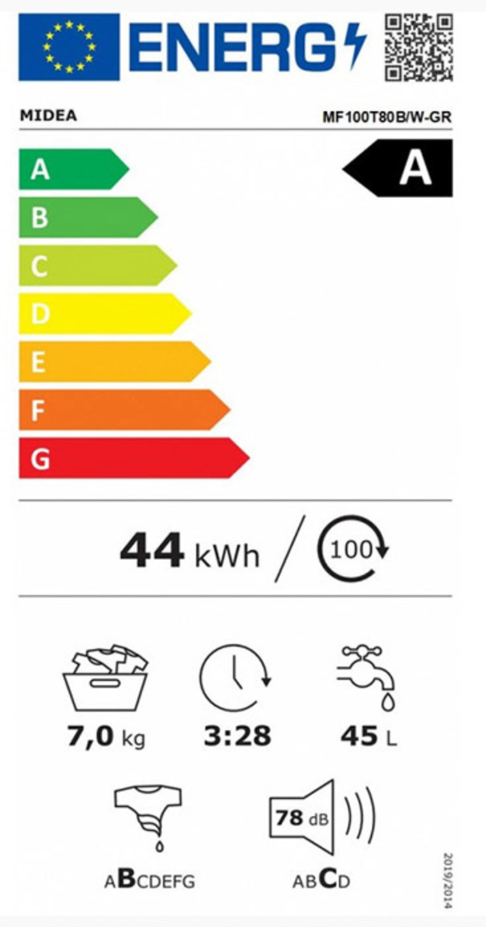 Midea MF100T80B/W-GR (Pluntirio Rouxon 8kg 1300 Strofon) - 3 ETIS EGuISI