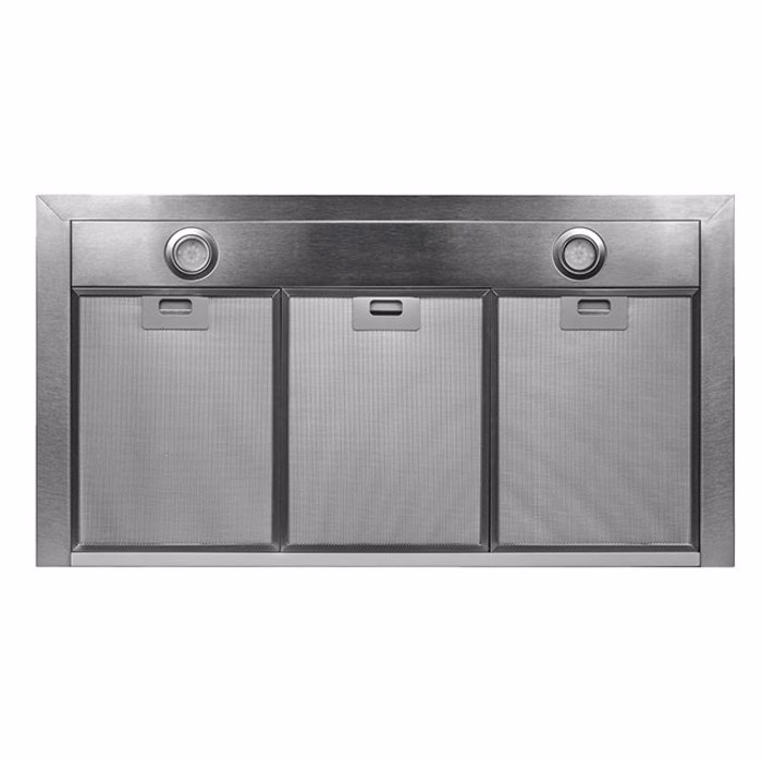 Davoline CHESTER 090 INOX Aporrofitiras Kaminada Toixou 90cm